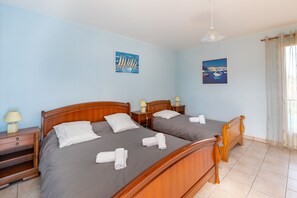 7 slaapkamers, een strijkplank/strijkijzer, gratis wifi, beddengoed