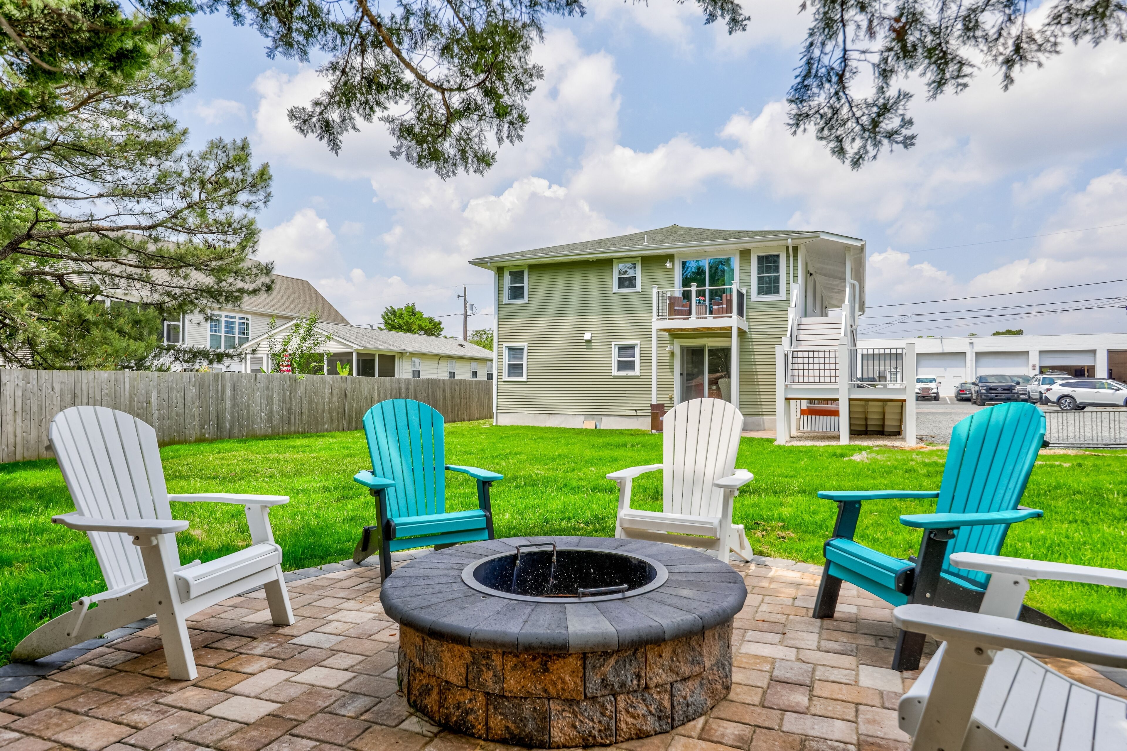 Dog-friendly Town of Rehoboth Beach retreat with fire pit & yard - near beaches