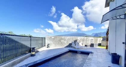 Villa Clokassya, avec piscine Ă Saint-Pierre