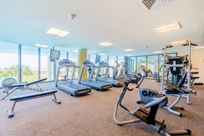 Fitness facility - Sunlit beach condo with pool, hot tub, & amazing view - steps to the sand (Dauphin Island)