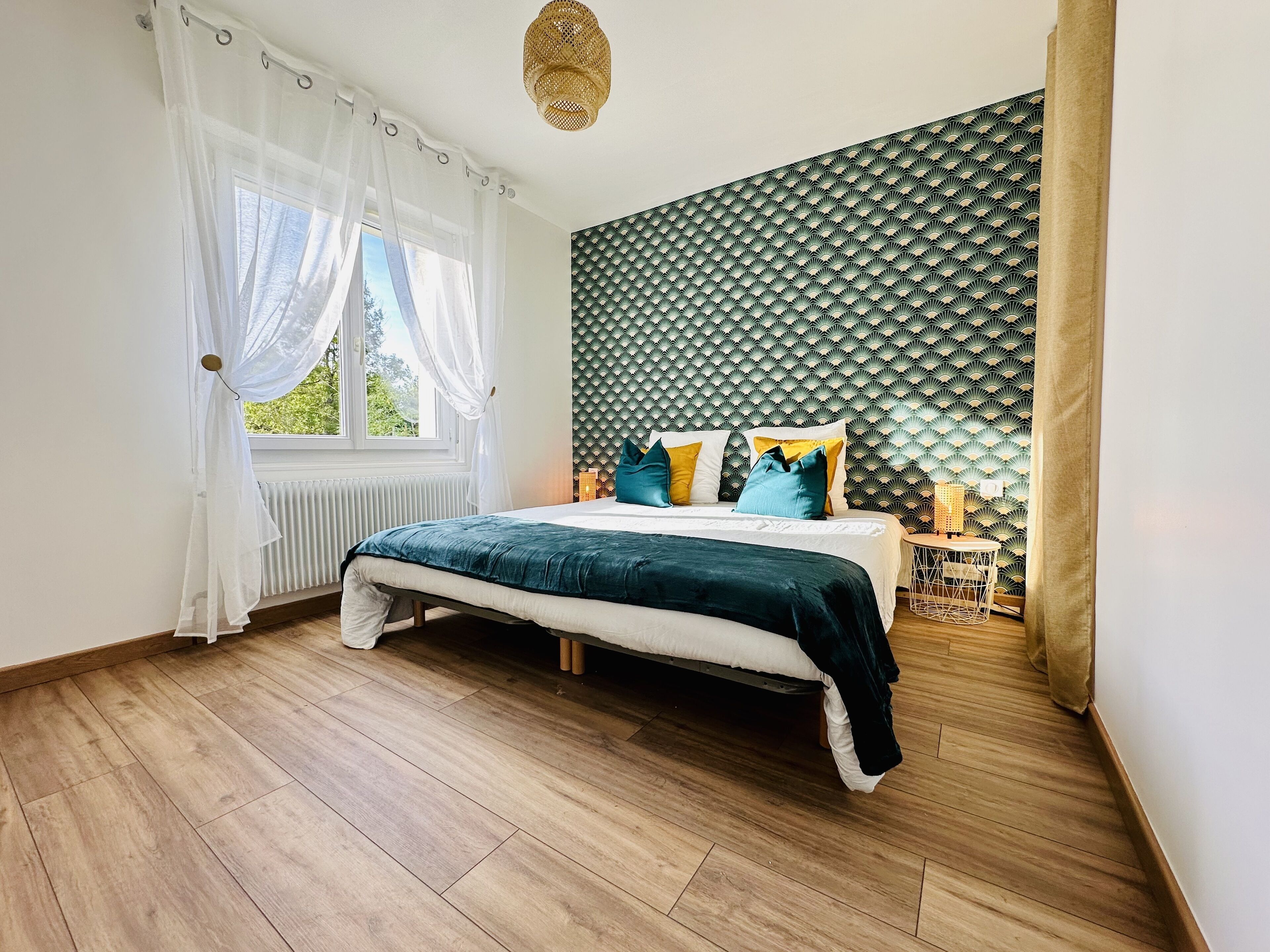 2 slaapkamers, een strijkplank/strijkijzer, wifi, beddengoed