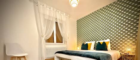 2 Schlafzimmer, Bügeleisen/Bügelbrett, WLAN, Bettwäsche