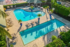 Una piscina climatizada