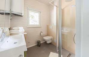 Een douche, een haardroger
