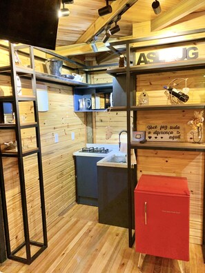 スーペリア シャレー マウンテンビュー | 専用キッチン | 電子レンジ