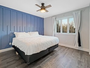 3 soverom, skrivebord, strykejern/-brett og wi-fi (inkludert)