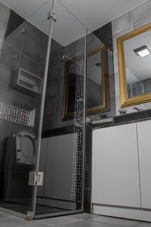 SĂšche-cheveux, serviettes fournies, papier toilette