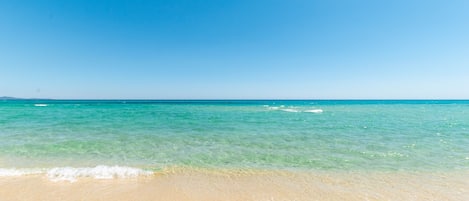 Una spiaggia nelle vicinanze