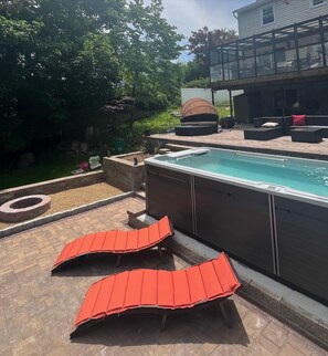 Piscine chauffée