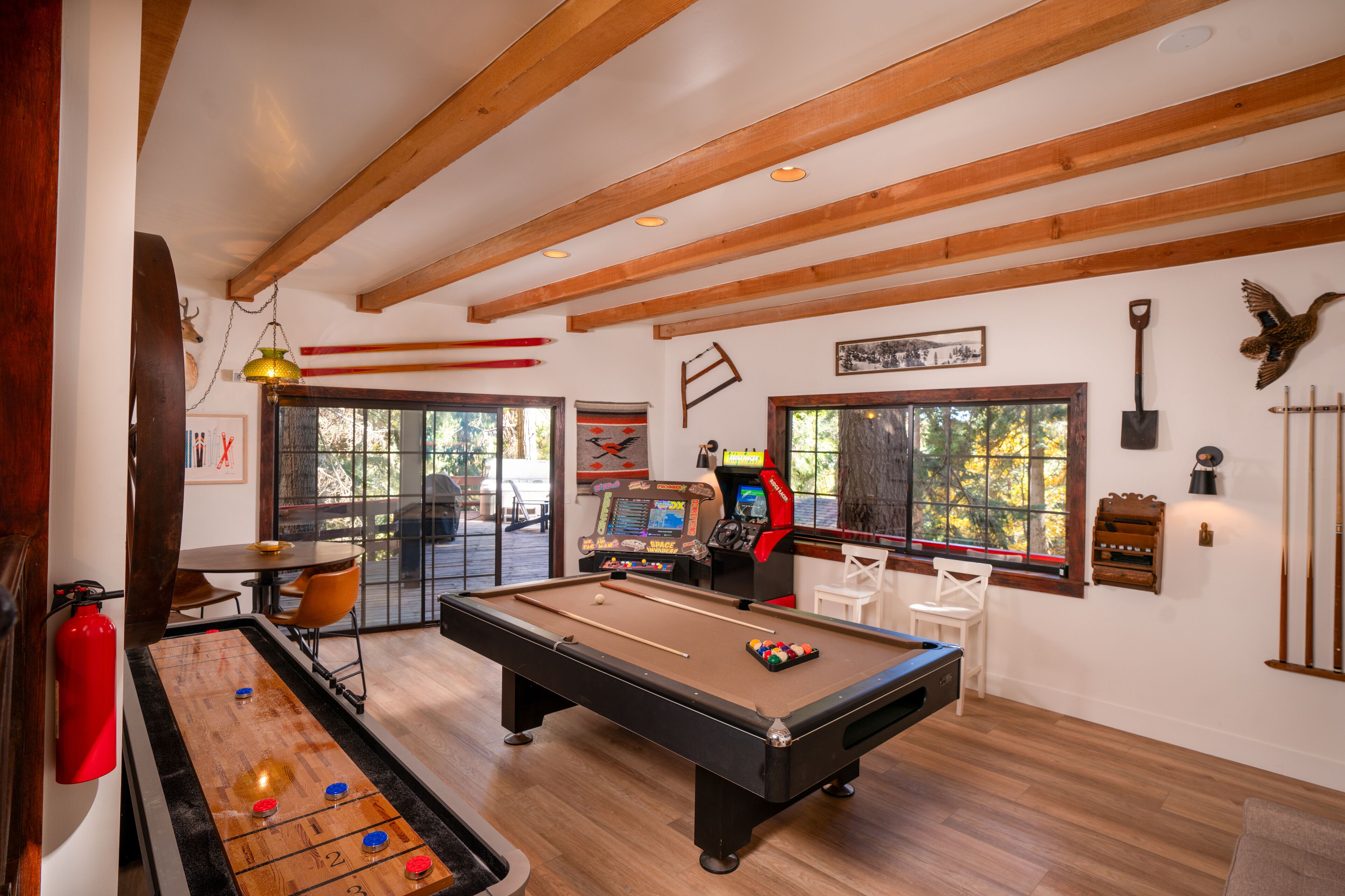 Game Room
Please note that currently the pac man game is out of order. We apologize and appreciate your understanding while we work to get it repaired. 