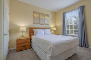 3 bedrooms, iron/ironing board, travel cot, WiFi