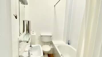 Towels, soap, toilet paper