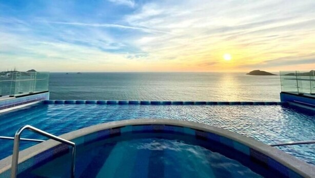 Outdoor pool - Condominio en Torre Central 102 (Mazatlán)