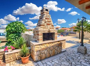 Terrace/patio - Holiday apartment with air conditioning (Valbandon)