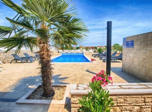 Pool - Holiday apartment with air conditioning (Valbandon)