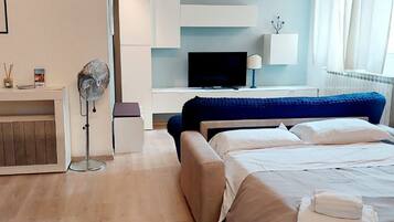 1 Schlafzimmer, Bügeleisen/Bügelbrett