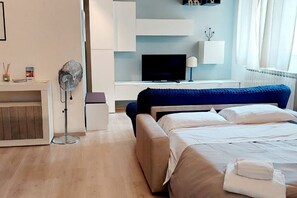 1 chambre, chambres insonorisées, fer et planche à repasser