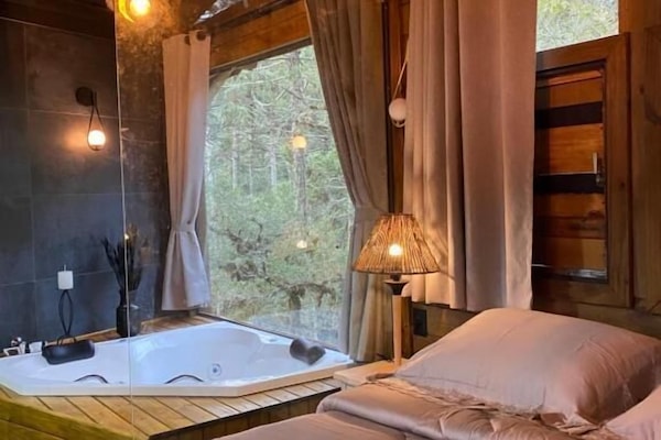 Minibar, escritorio, wifi gratis y ropa de cama