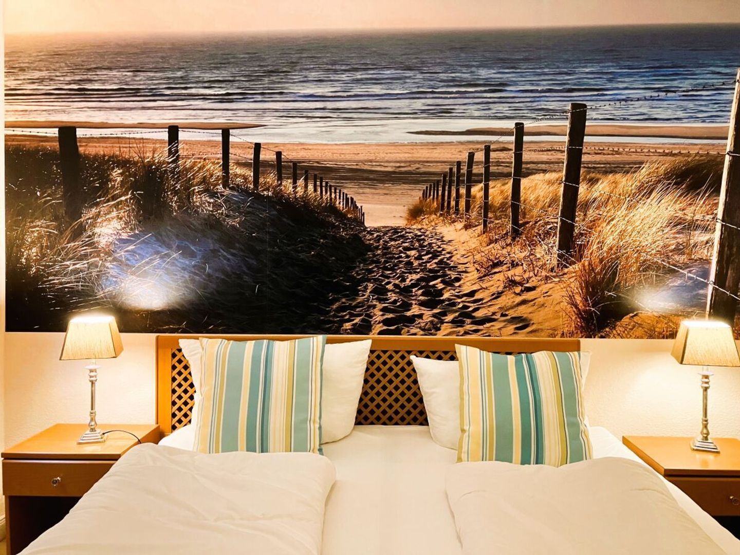 2 slaapkamers, een strijkplank/strijkijzer, wifi, beddengoed