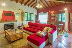 Fireplace, stereo