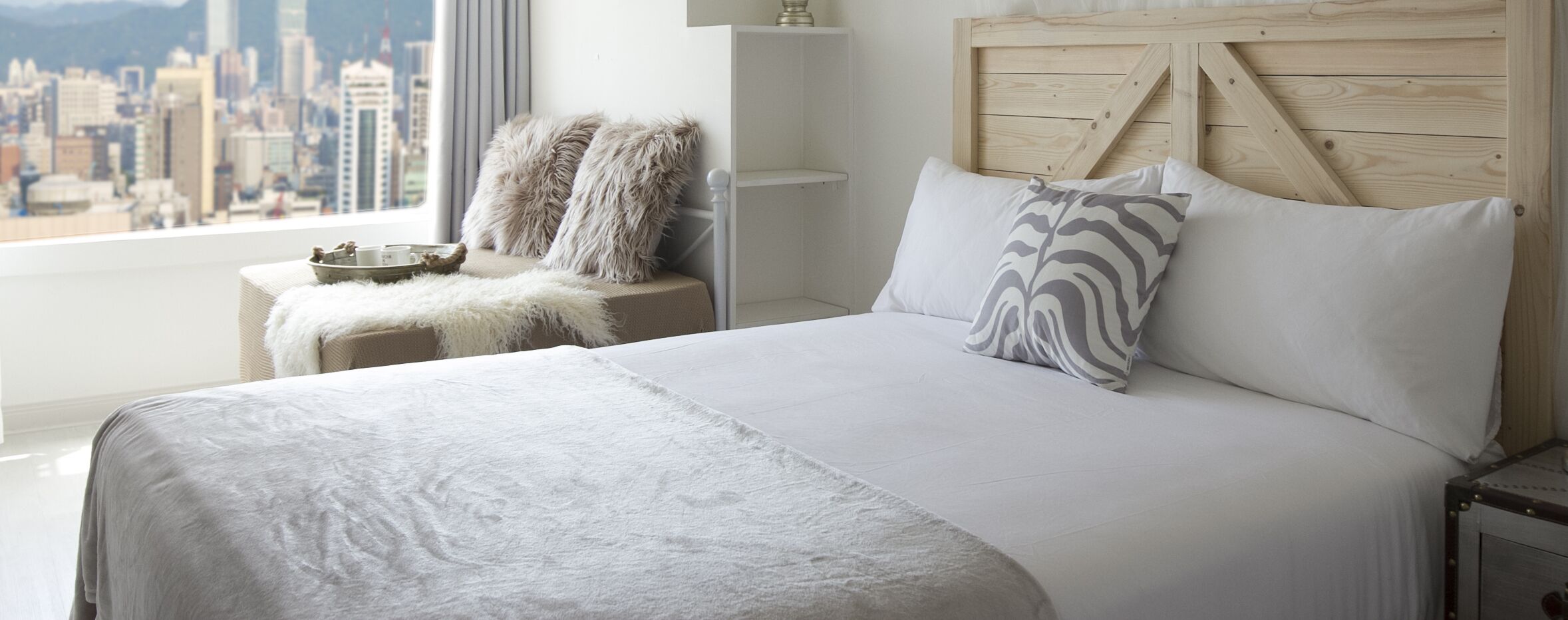 101 View Family Studio B2 | 羽绒被、免费 WiFi、床单