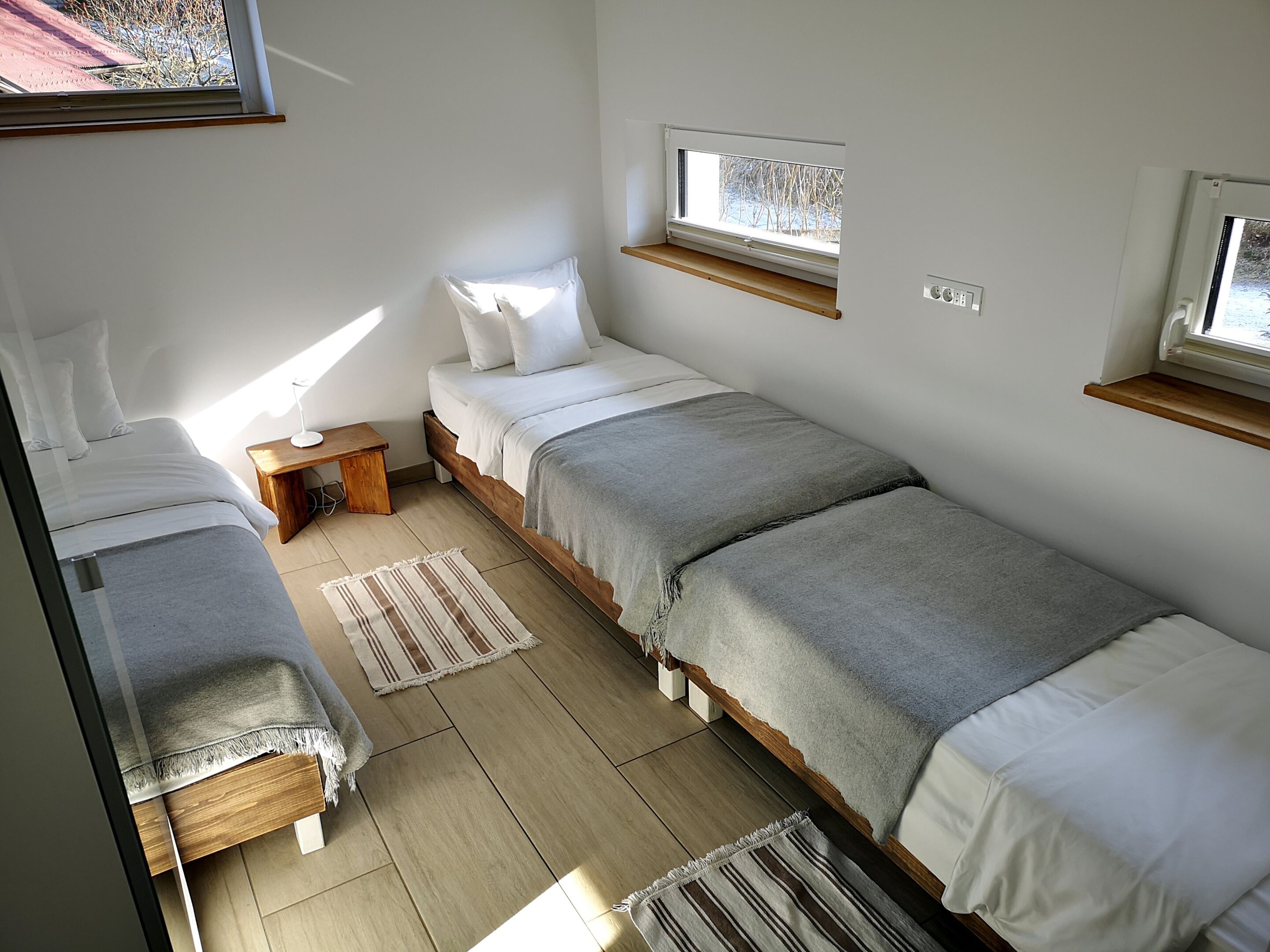 2 bedrooms, iron/ironing board, travel crib, WiFi (free)