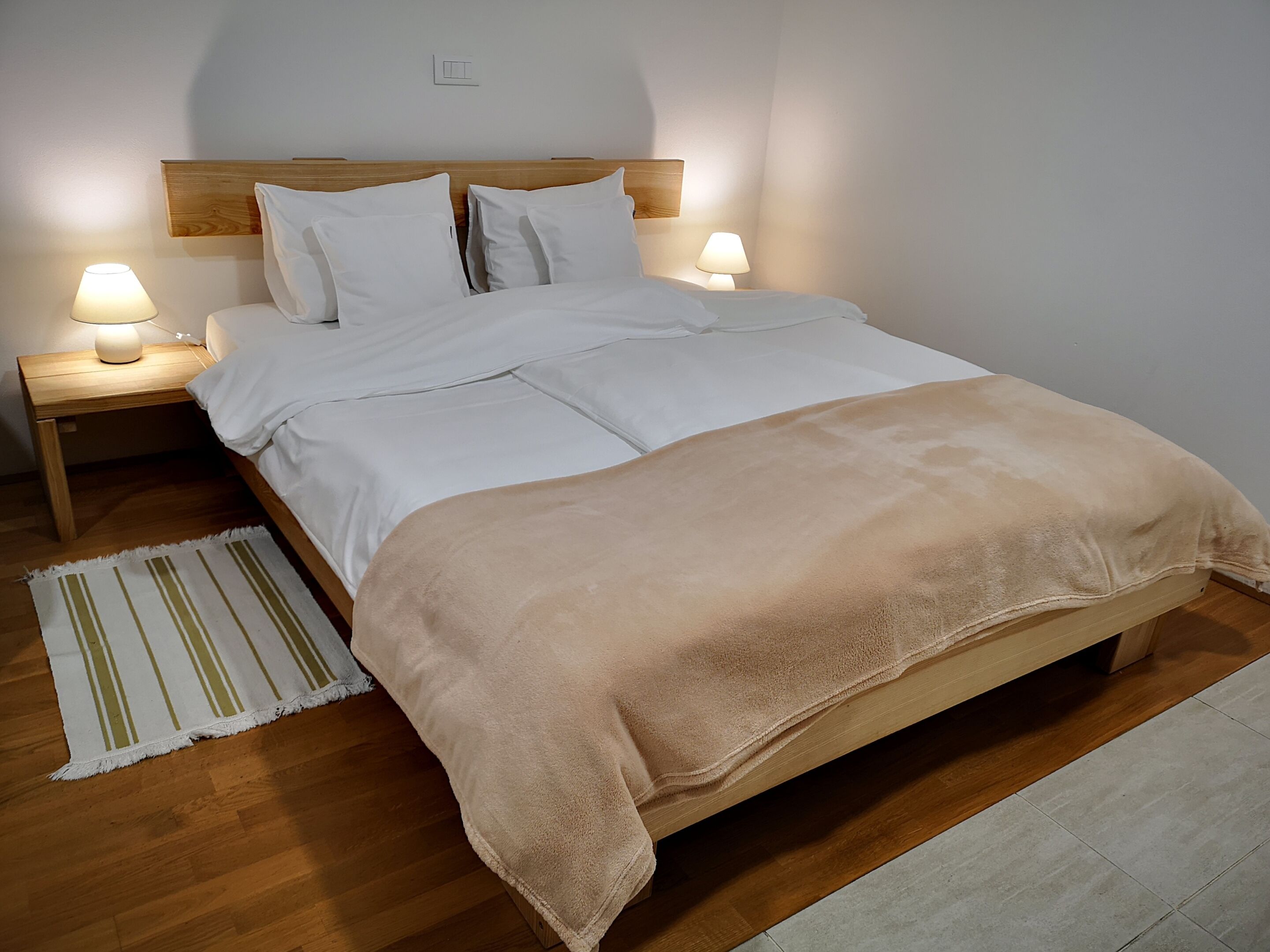 1 bedroom, iron/ironing board, travel crib, WiFi (free)