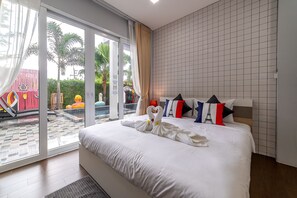 Vila exclusiva, 5 quartos | 5 quartos, escrivaninha, ferros/tábuas de passar roupa