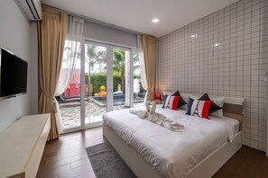 Villa exclusiva, 5 habitaciones | 5 habitaciones, escritorio, tabla de planchar con plancha y wifi gratis 