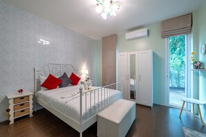 Villa exclusiva, 5 habitaciones | 5 dormitorios, escritorio, tabla de planchar con plancha y wifi gratis