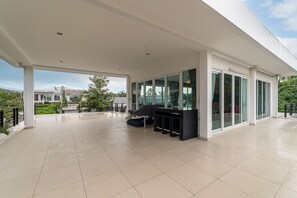 Exclusive Villa, 5 Bedrooms | Terrace/patio - Luxury and Playful 5 Bed Pool Villa - CC (Sattahip)
