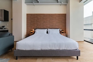 1 bedroom, desk, iron/ironing board, WiFi - VH | Loft ejecutivo Roma Nte | wifi and rooftop |300 (Ciudad de México)