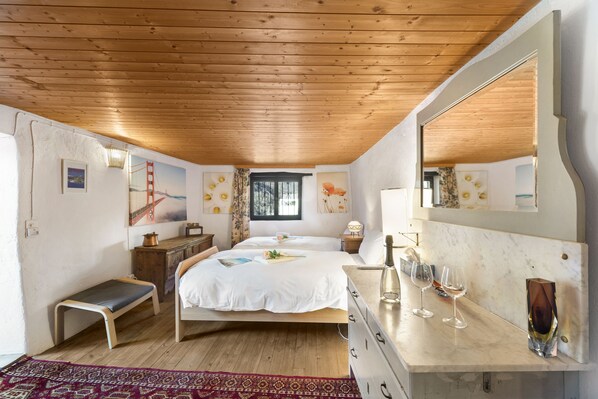 2 habitaciones y ropa de cama 