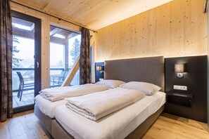 4 多间卧室、免费 WiFi、床单