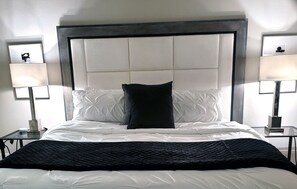 Suite de lujo, 2 habitaciones, acceso a la piscina | Ropa de cama de alta calidad y edredones de plumas