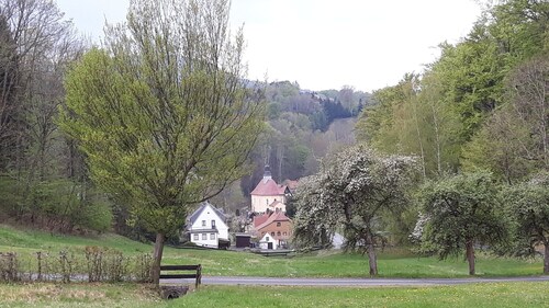 Apartment 'Ferienwohnung Lucke' with Mountain View, Private Terrace and Wi-Fi