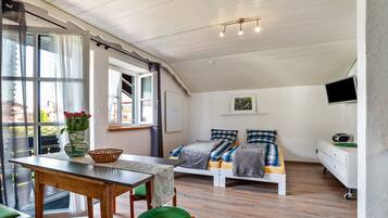1 Schlafzimmer, kostenloses WLAN, BettwÀsche