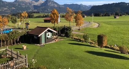 Einzimmerapartment 'Appartement Braun 3' mit Bergblick, Balkon und WLAN