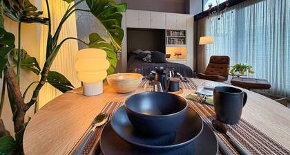 Eichenwald-Studio mit Bergblick, Kamin, Balkon und Wlan