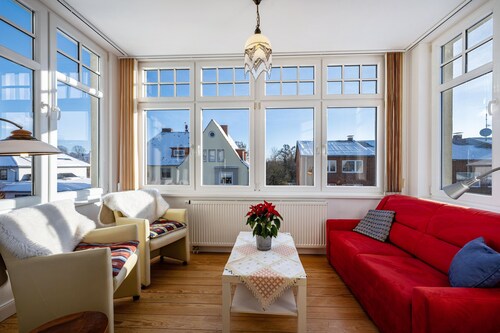 Ferienwohnung 'Haus Übersee Wohnung Samoa' mit Gemeinschaftsgarten und WLAN