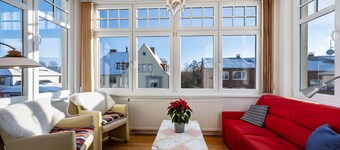 Apartment 'Haus Übersee Wohnung Samoa' with Shared Garden and Wi-Fi