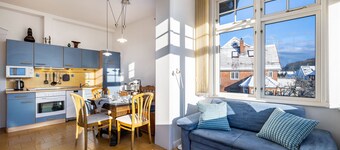 Apartment 'Haus Übersee Wohnung Timbuktu' with Shared Garden and Wi-Fi