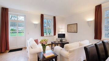 TV, fireplace, DVD player, ping pong