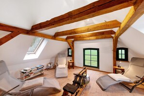 Spa - Apartment 'Gut Rattelvitz - Galerie Ost' with Sea View, Private Terrace and Wi-Fi (Gingst-Rattelvitz)