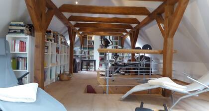 Ferienwohnung 'Gut Rattelvitz - Galerie West' mit Meerblick, privater Terrasse und WLAN