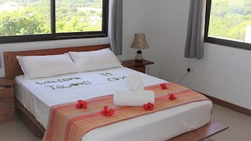 1 slaapkamer, pillowtop-bedden, een kluis op de kamer