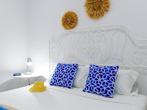 1 bedroom, iron/ironing board, bed sheets