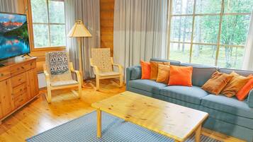 Una televisión, un reproductor de DVD