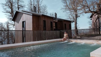 Una piscina climatizada