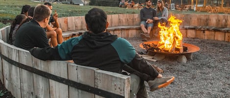 Overnatningsstedets område